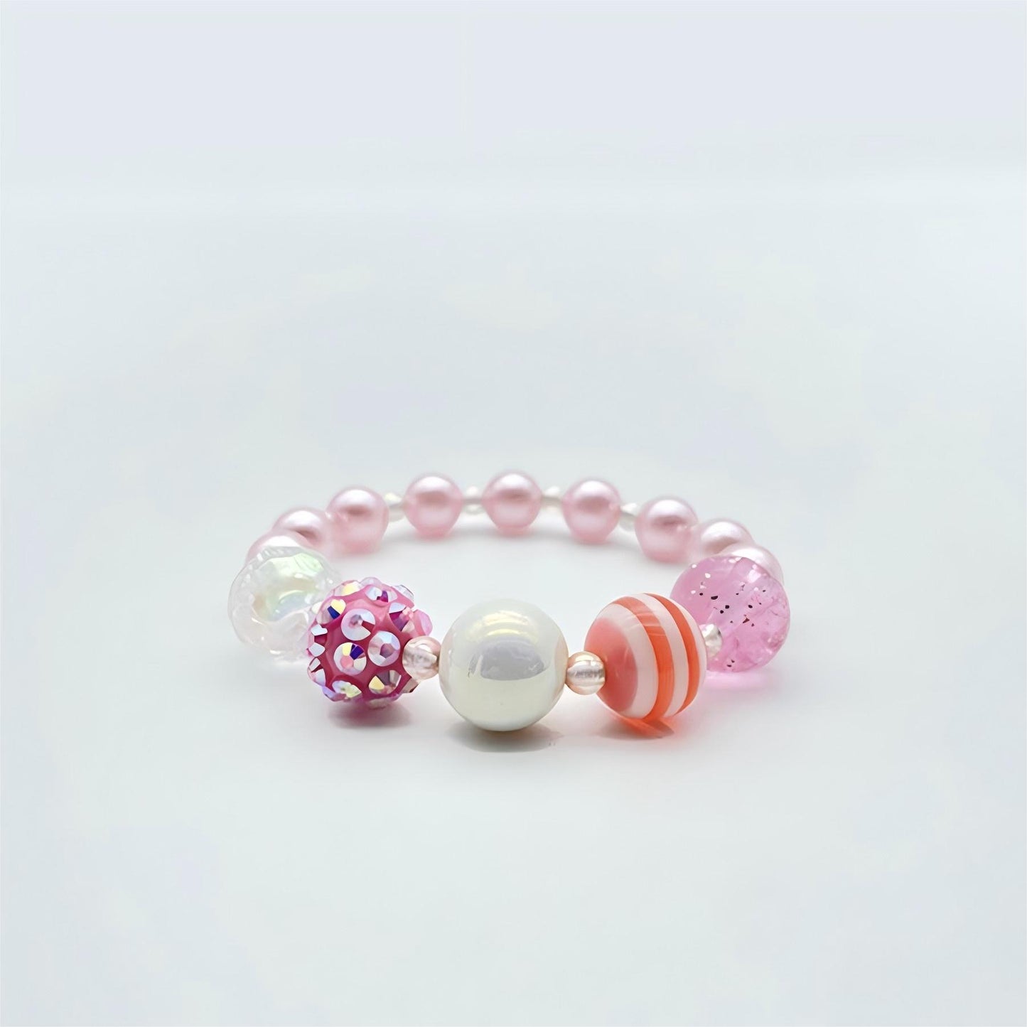 Children's Pearl Acrylic Princess Small Jewelry Bracelets