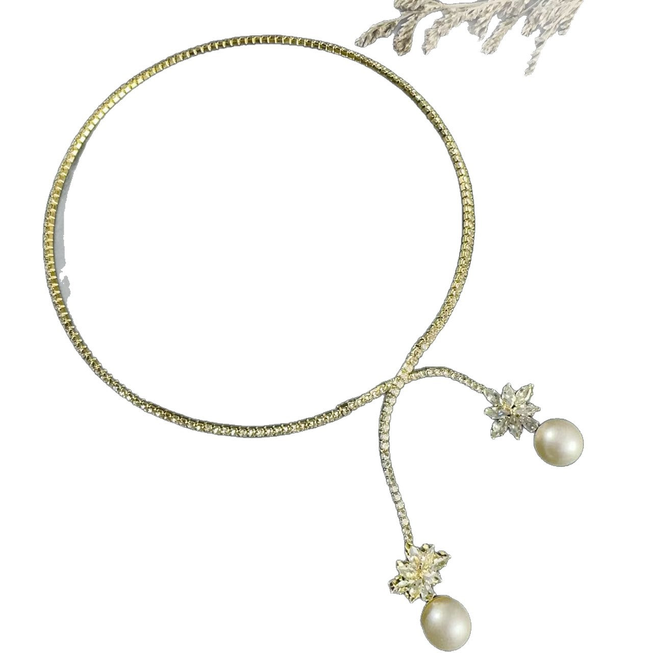 Women's Diamond Open High-grade Party Fashion Alloy Collar