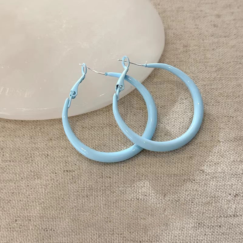 Sweet Dopamine Early Spring Ear Personalized Fashion For Graceful Niche Earrings