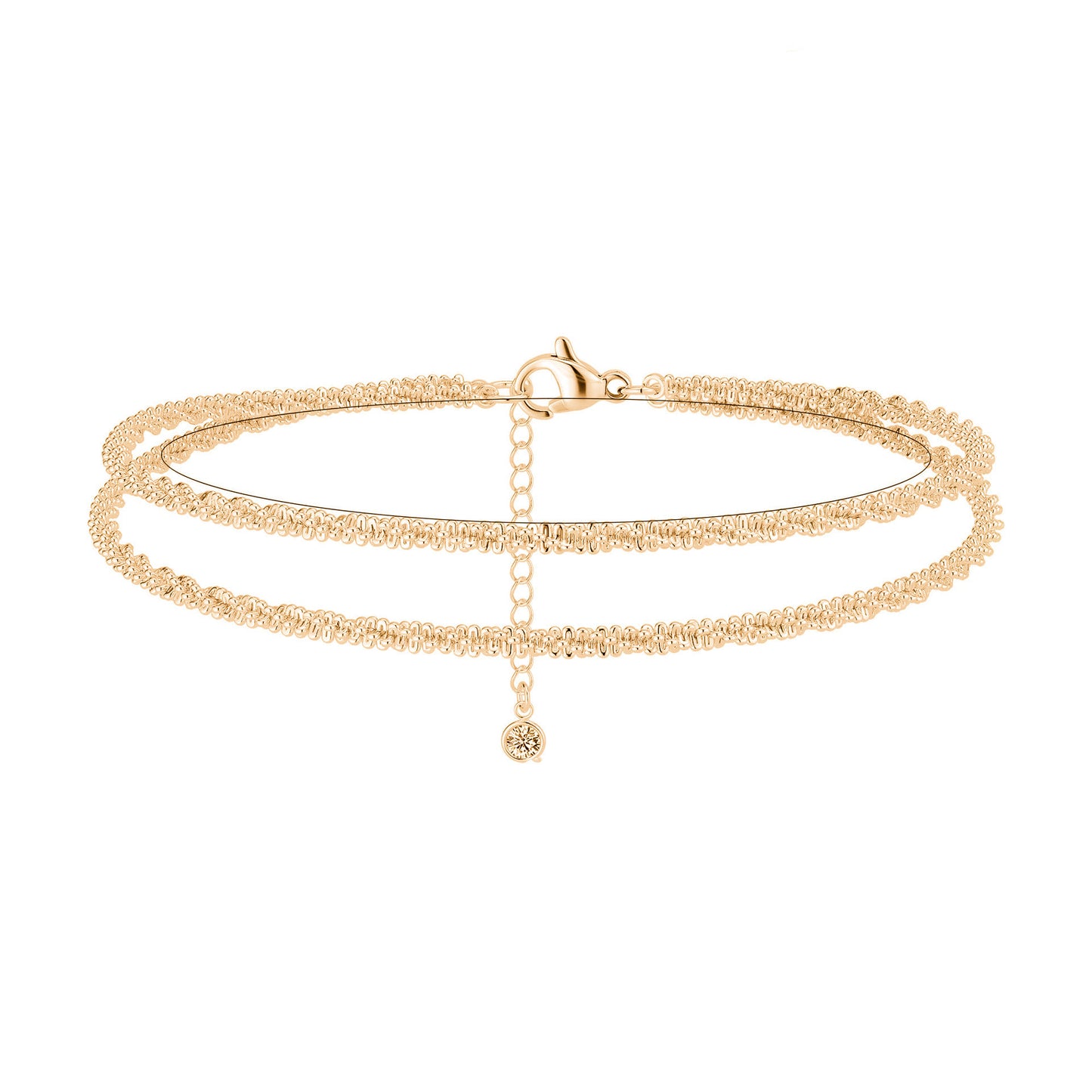 Glamorous Women's Simple Adjustable Chain Thin Bracelets