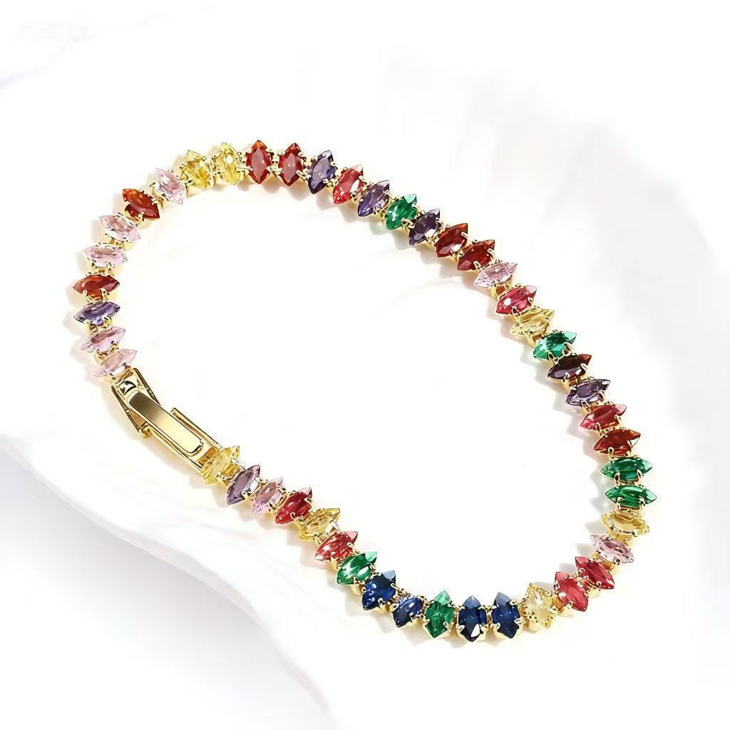 Fashion Diamond Zircon Advanced Exquisite Flash Design Bracelets
