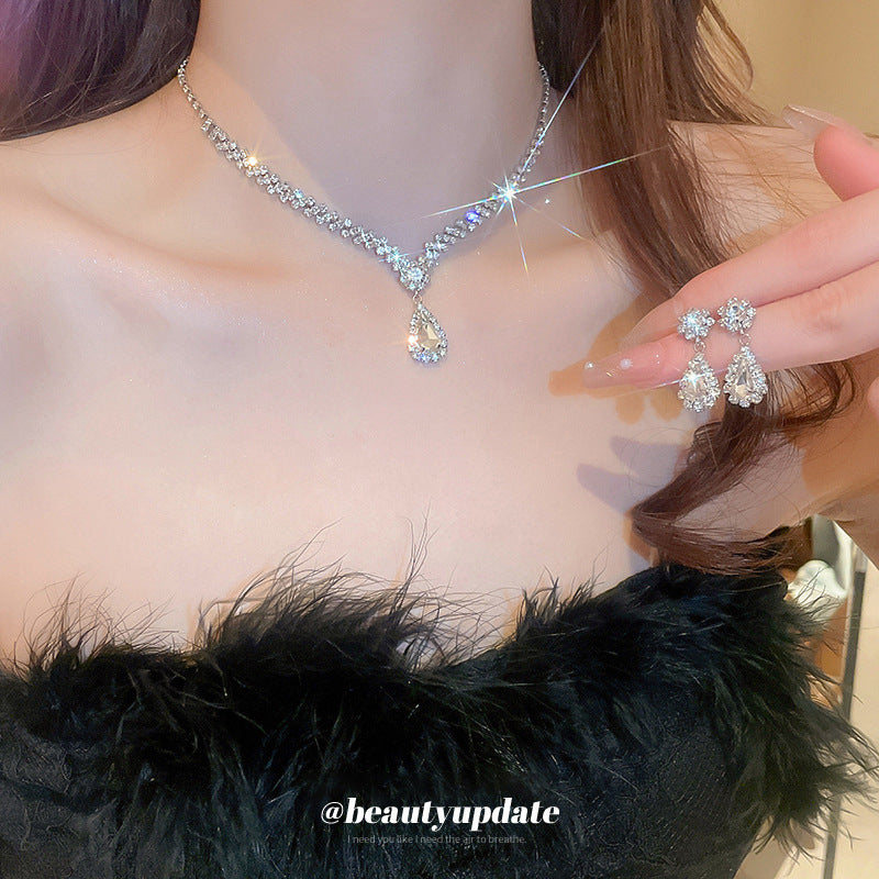 Light Luxury Temperament Niche Clavicle Chain Rings