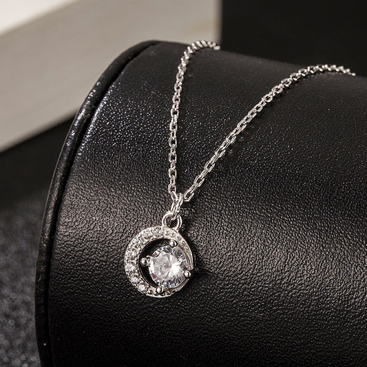 Light Luxury Minority Clavicle Chain Zircon Necklaces