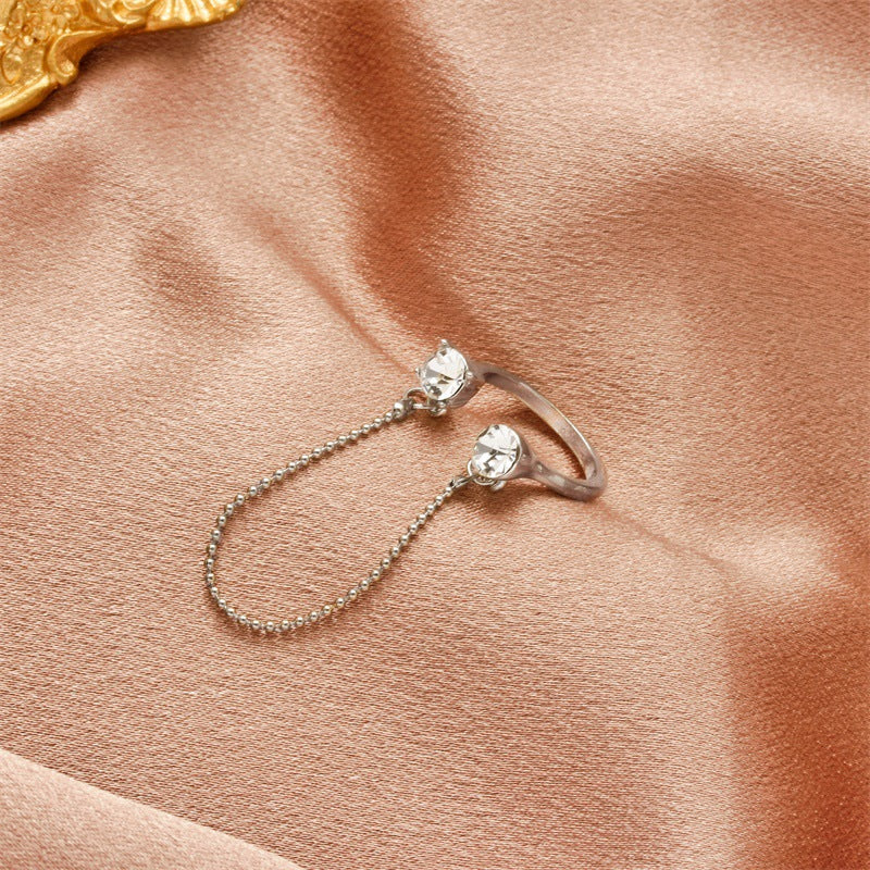 Female Niche High Sense Affordable Luxury Fashion Personalized Cold Rings