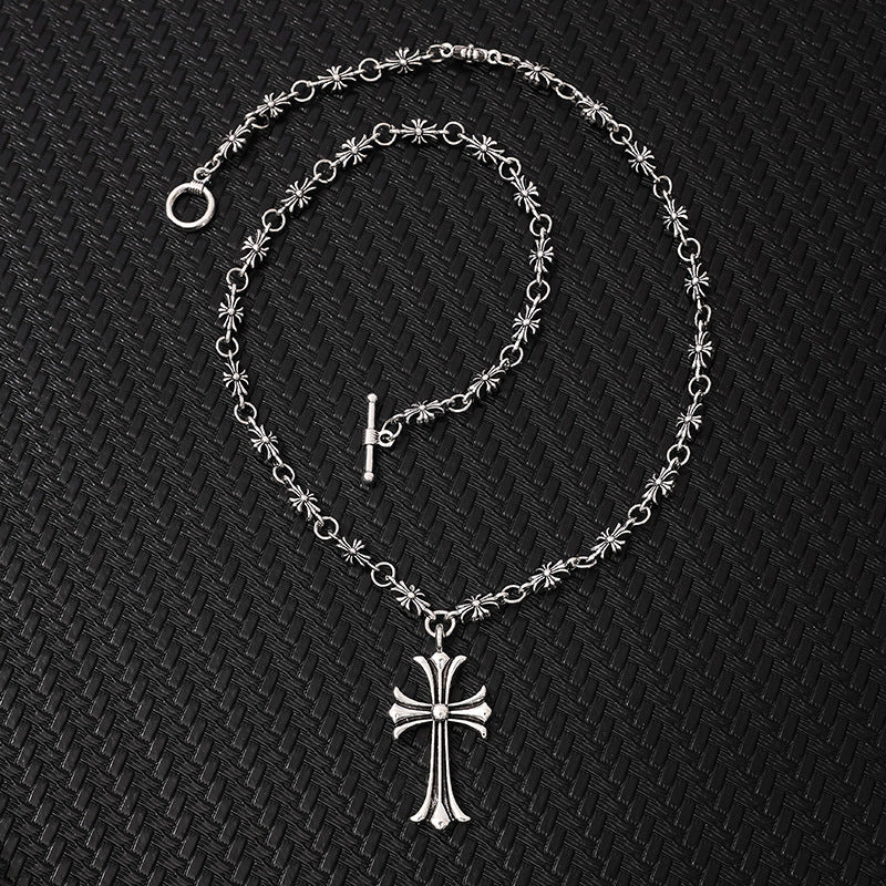 Women's & Men's Cross Punk Retro Personality Casting Items Pendants