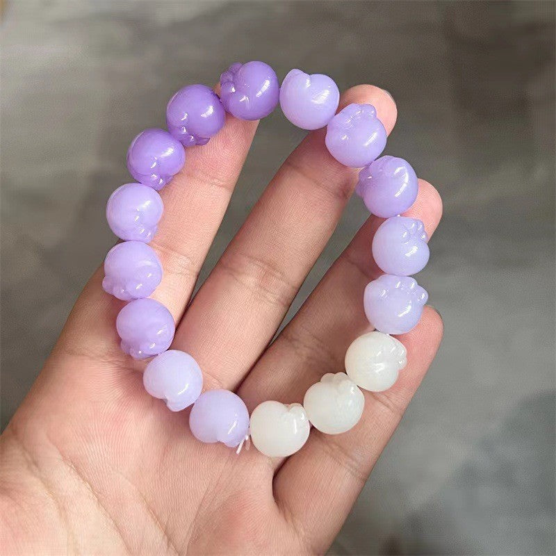 Imitation Bodhi Cat's Paw Pliable Temperament Hand Bracelet