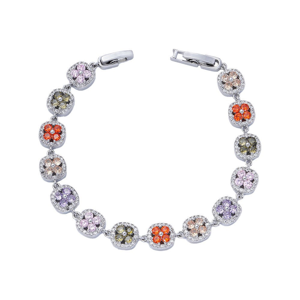 Women's Clover Light Luxury Exquisite High-grade Retro Fashion Jewelry Set