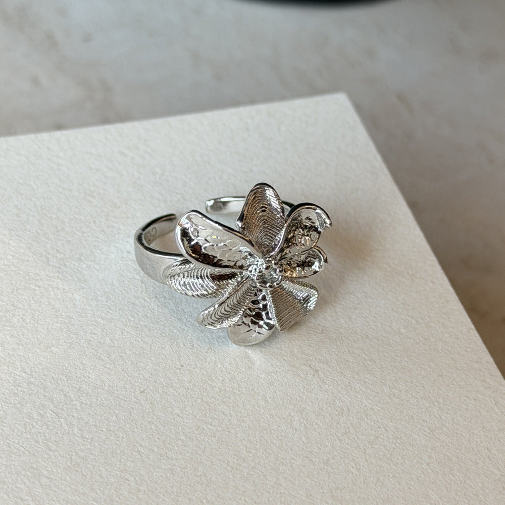 Zircon Niche Light Luxury Index Finger Rings