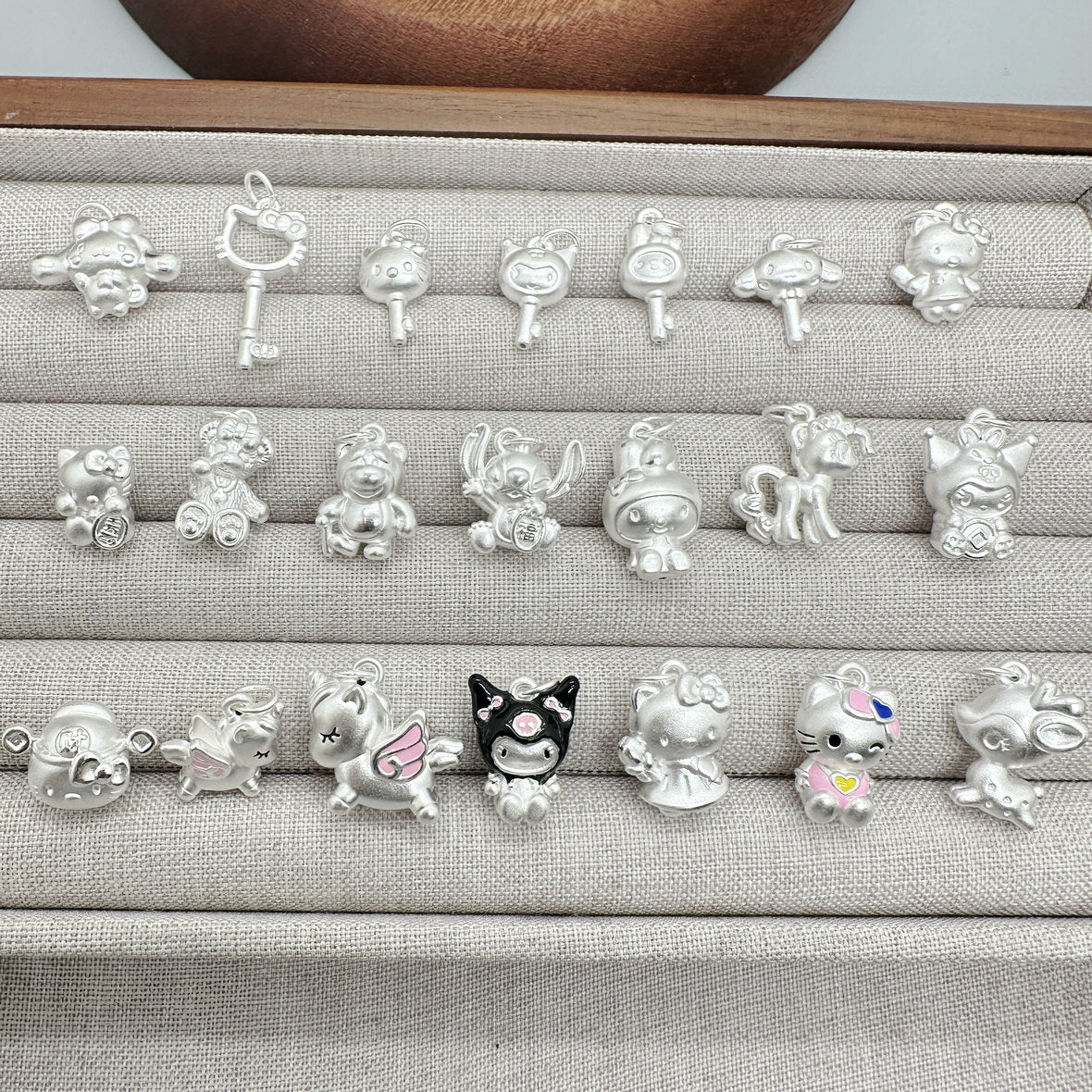 Pure Sier Stitch Hello Kitty Clow Bracelets