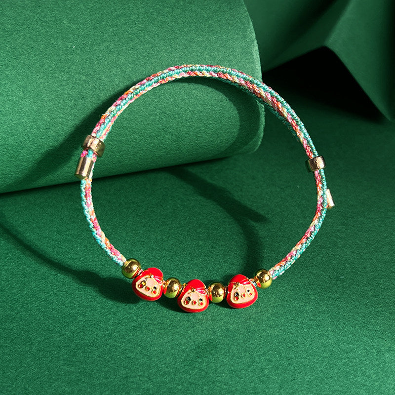 Dragon Boat Festival Colorful Rope Holiday Gift Female Wrist String Bracelet