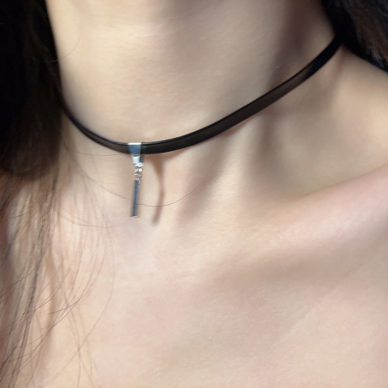 Chain Long Stick Neck Band Super Fairy Simple Female Indifference Necklace