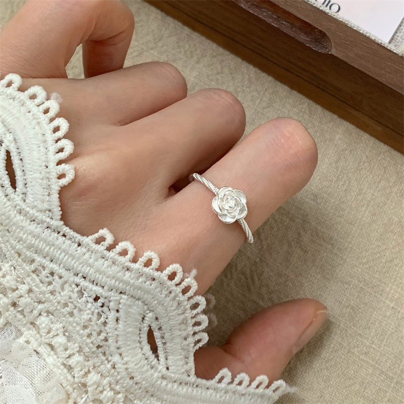 Women's Light Luxury High-grade Temperamental Minority Design Opening Ring