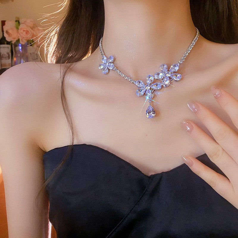 Tassel Twin Fashion Sexy High Sense Light Luxury Minority Necklace