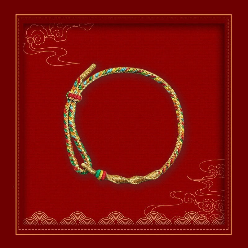 Children's Dragon Boat Festival Colorful Rope Chic Carrying Strap Batch Bracelet