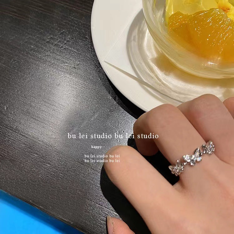 Women's Design Butterfly Opening Mori Personality Stylish Ring