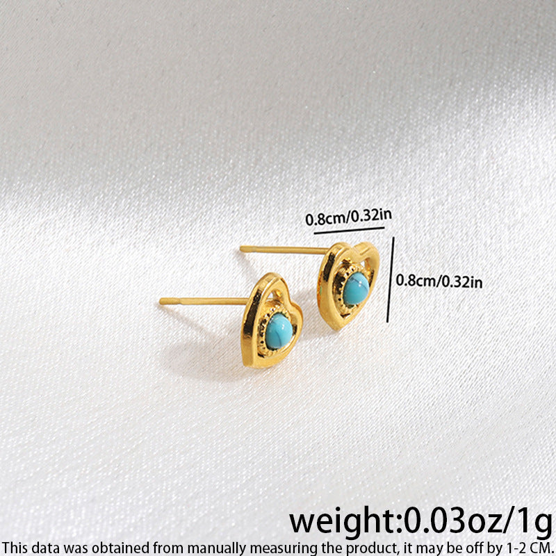 High-grade Fashionable Versatile Micro Diamond Butterfly Earrings