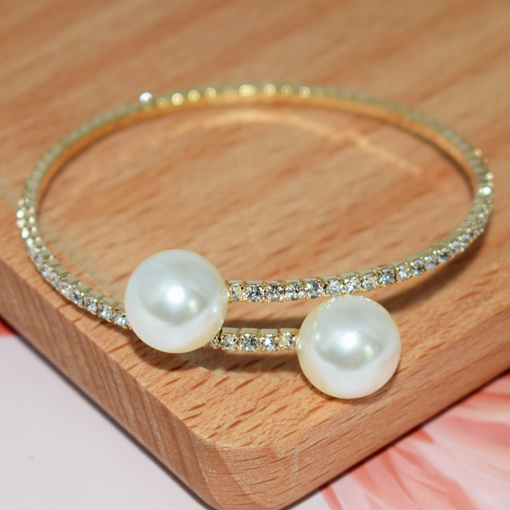 Women's Single Row Gold Sier Plated Short Collar
