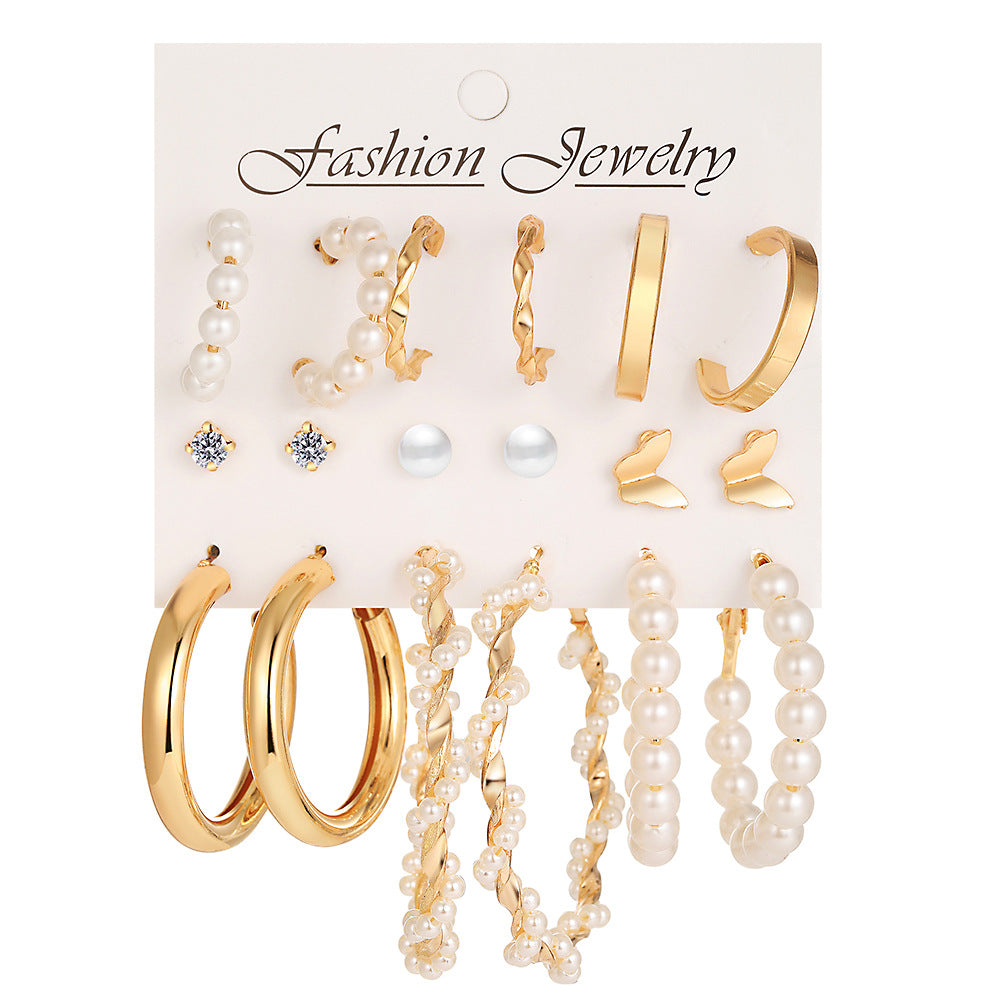 Creative Butterfly Simple Shaped Female Winding Artificial Rings