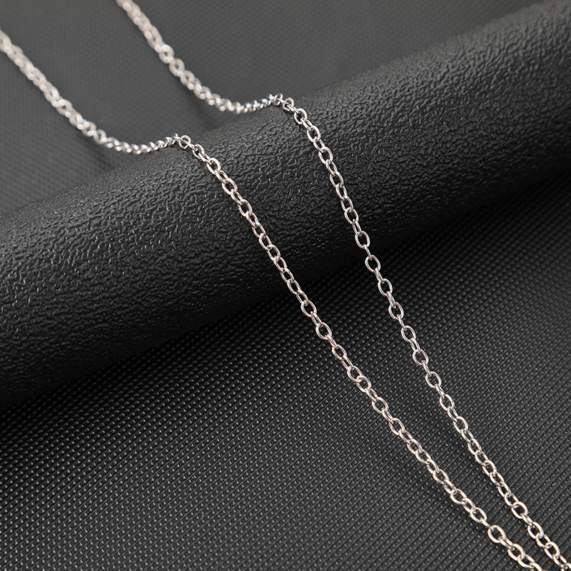Women's & Men's Hexagram Hip Hop Niche Design Light Luxury Necklace