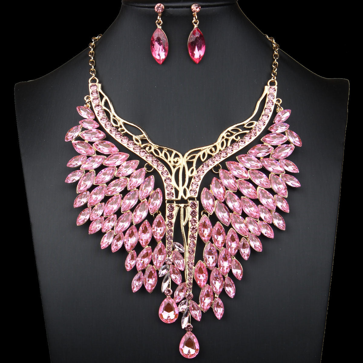 Women's Splendid Diamond Big Dress Banquet Fashion Earrings