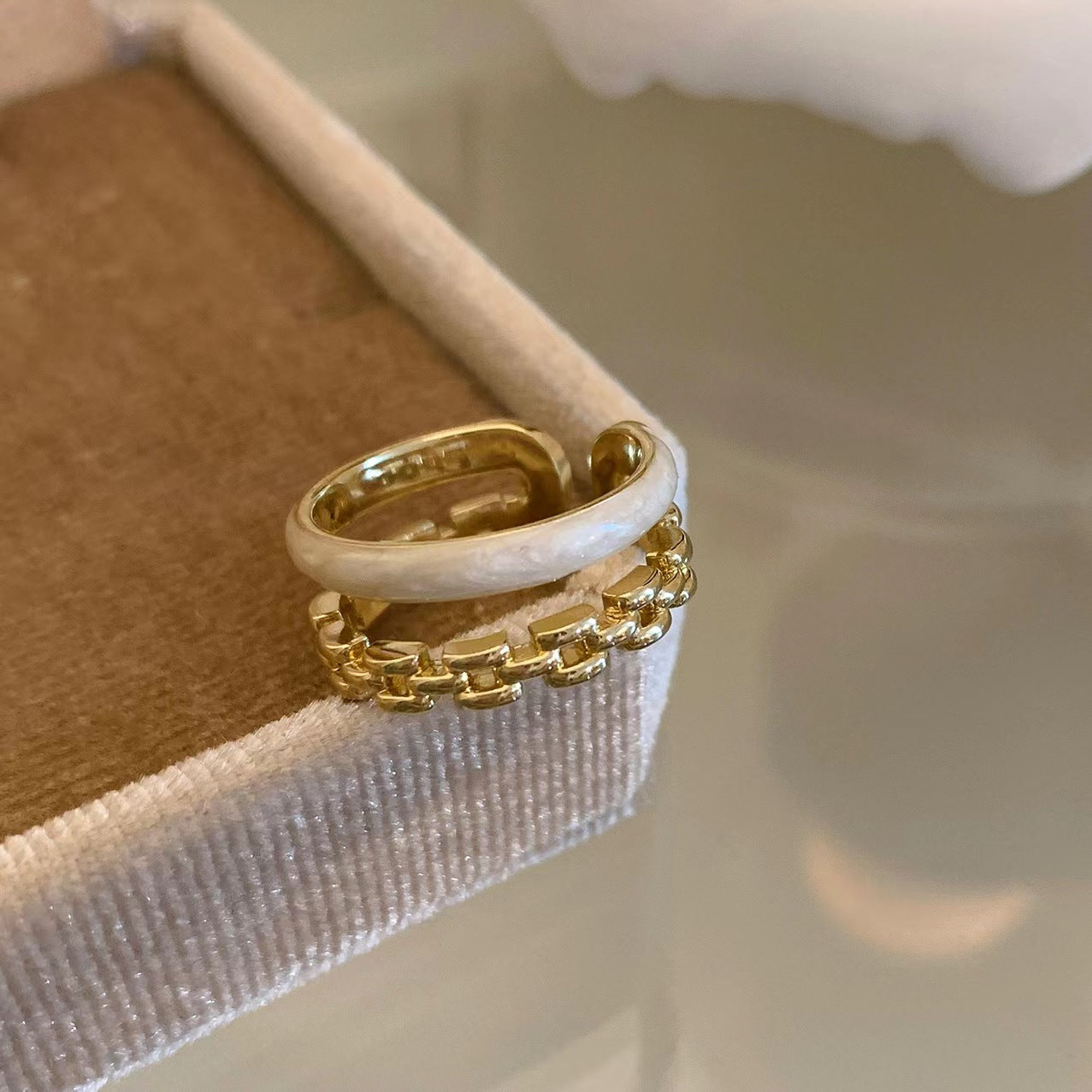 Monster Female Fashion Trendy Switchable Index Ring
