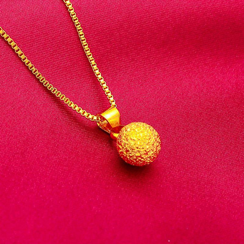 Women's Alluvial Gold Fine Vietnam Placer Suit Jewelry Set