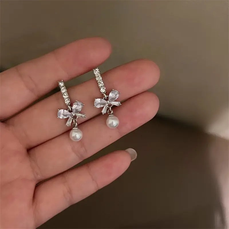 Women's Retro Affordable Luxury Gold High-grade Pearl Earrings
