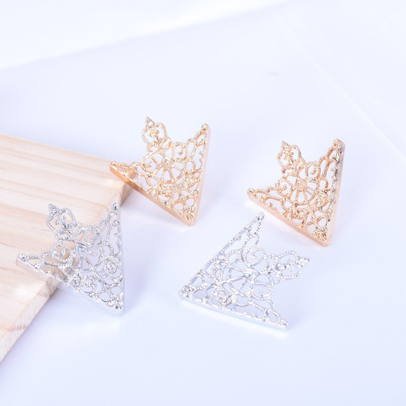 Fashion Street Shooting Personality Hollow Out Pattern Earrings