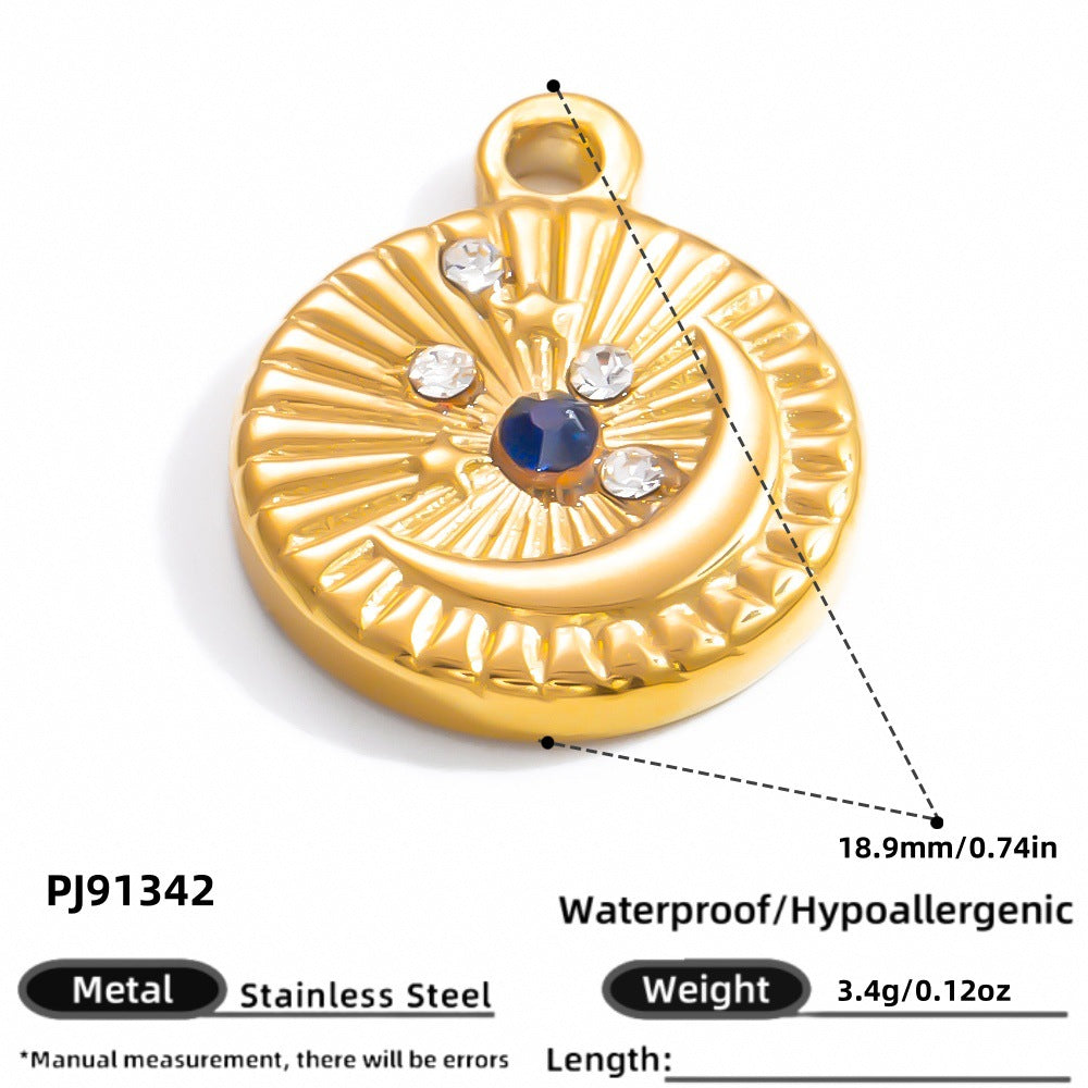 Classy Stylish Stainless Steel Gold-plated Design Jewelry Accessories