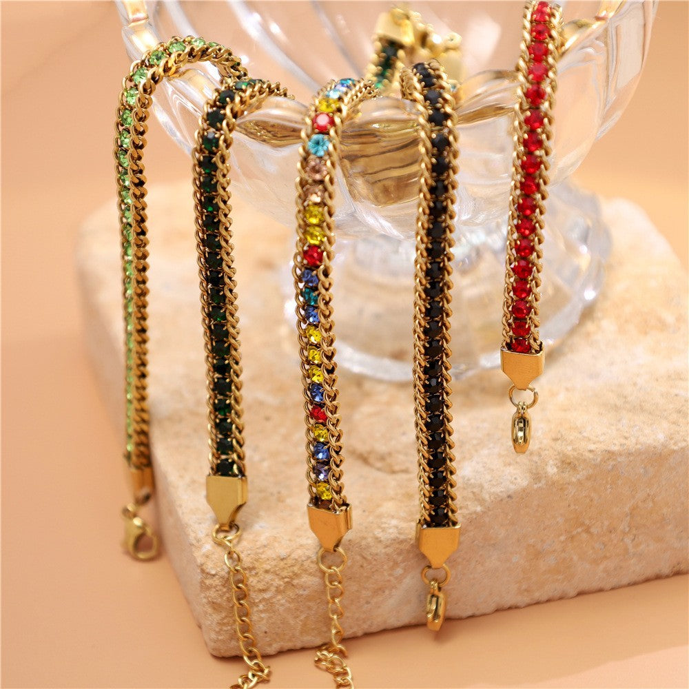Women's Titanium Steel Fashionable Light Luxury High-grade Stainless Bracelet