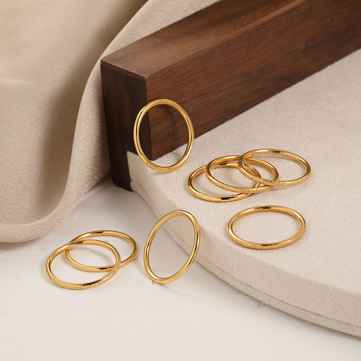Minority Simple Female Fashion Personality Titanium Steel Ring