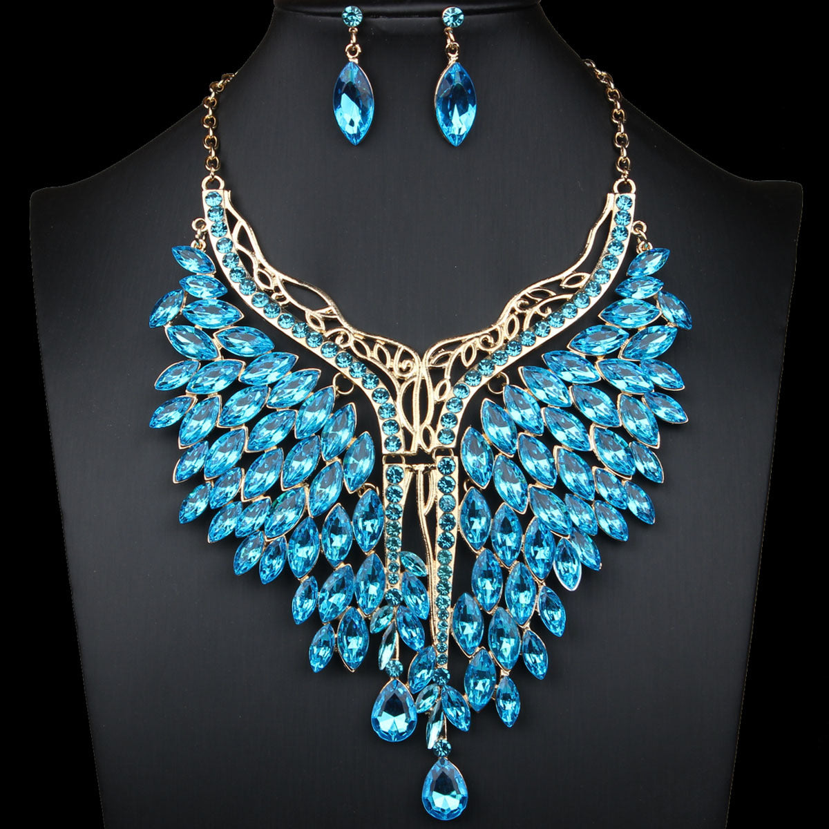 Women's Splendid Diamond Big Dress Banquet Fashion Earrings