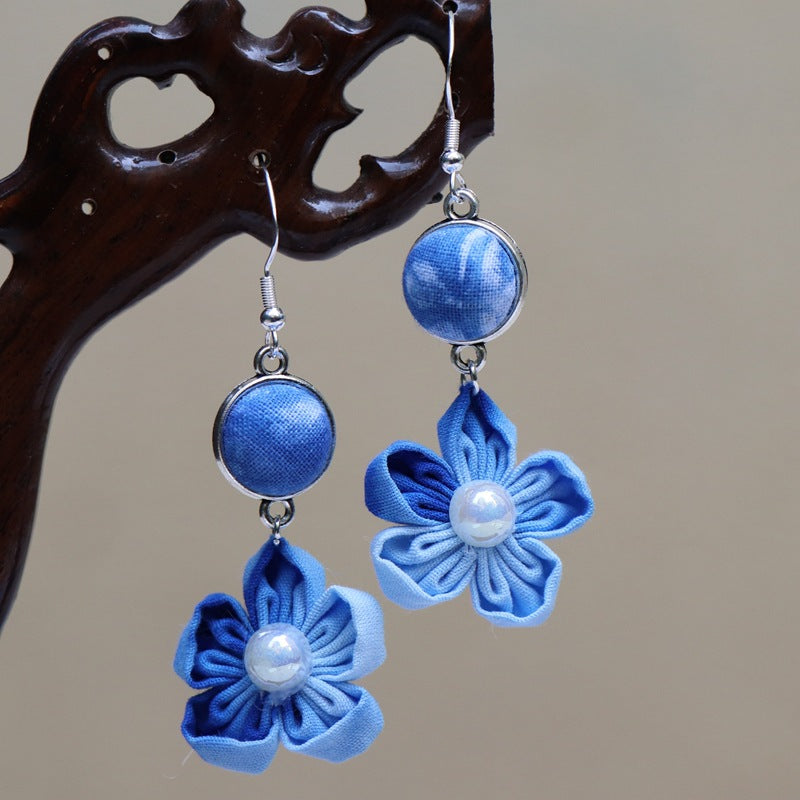 Yunnan National Style Travel Gift Dali Earrings
