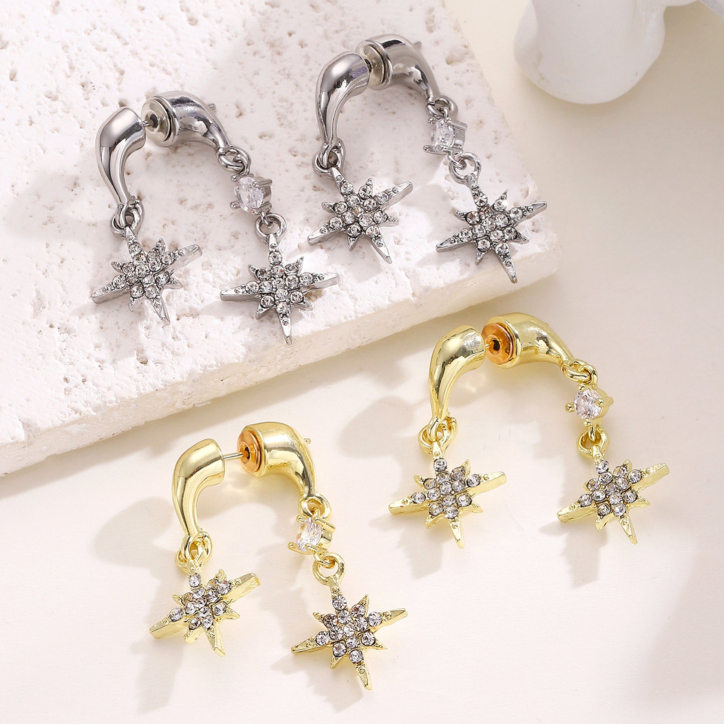 Light Luxury Sweet Flash Zirconium Design Exquisite Rings