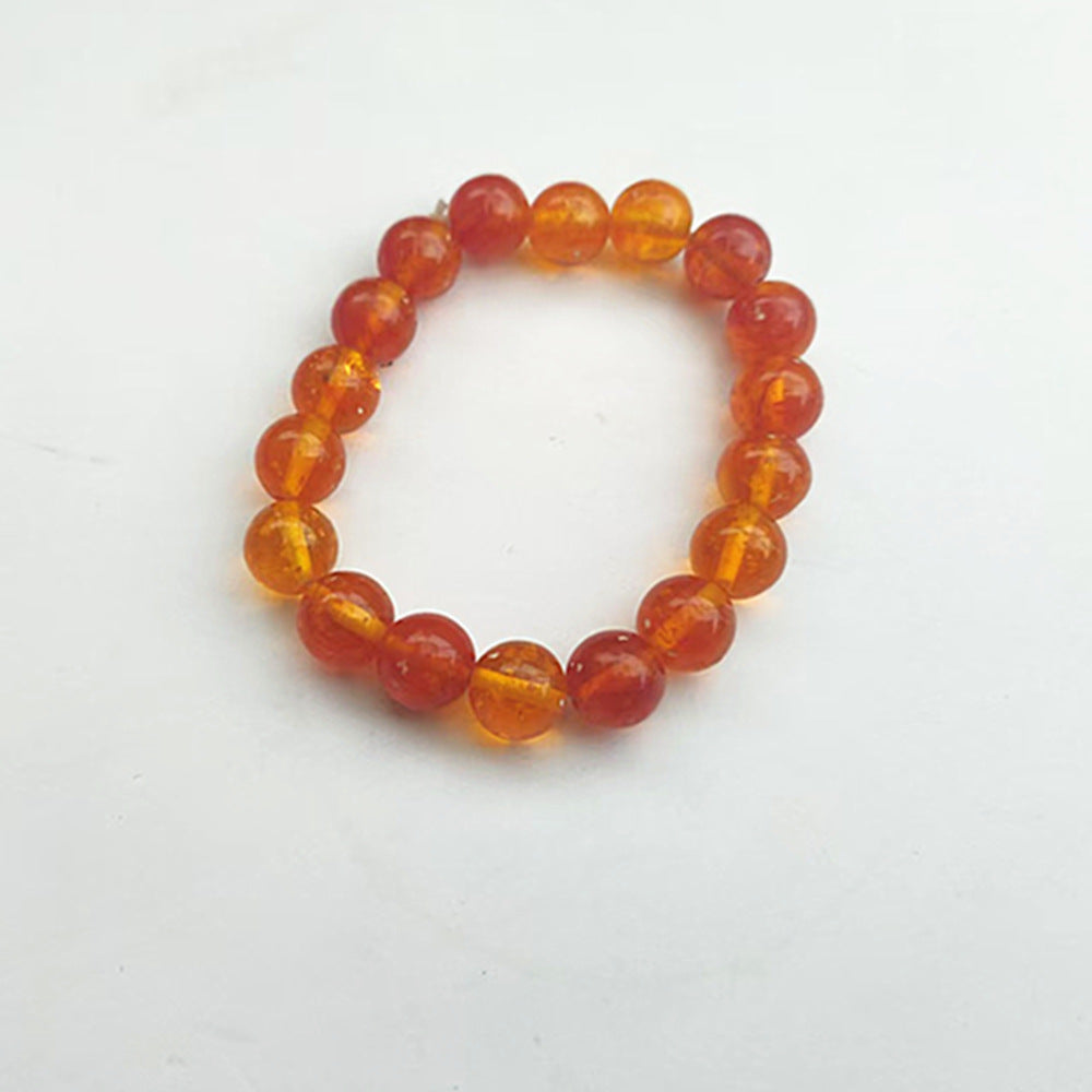 Luminous Stars Glass Bead Transparent Crystal Bracelet