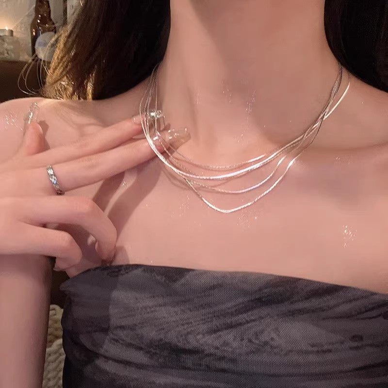 Women's Luxury Minority Design High-grade Clavicle Chain Necklaces