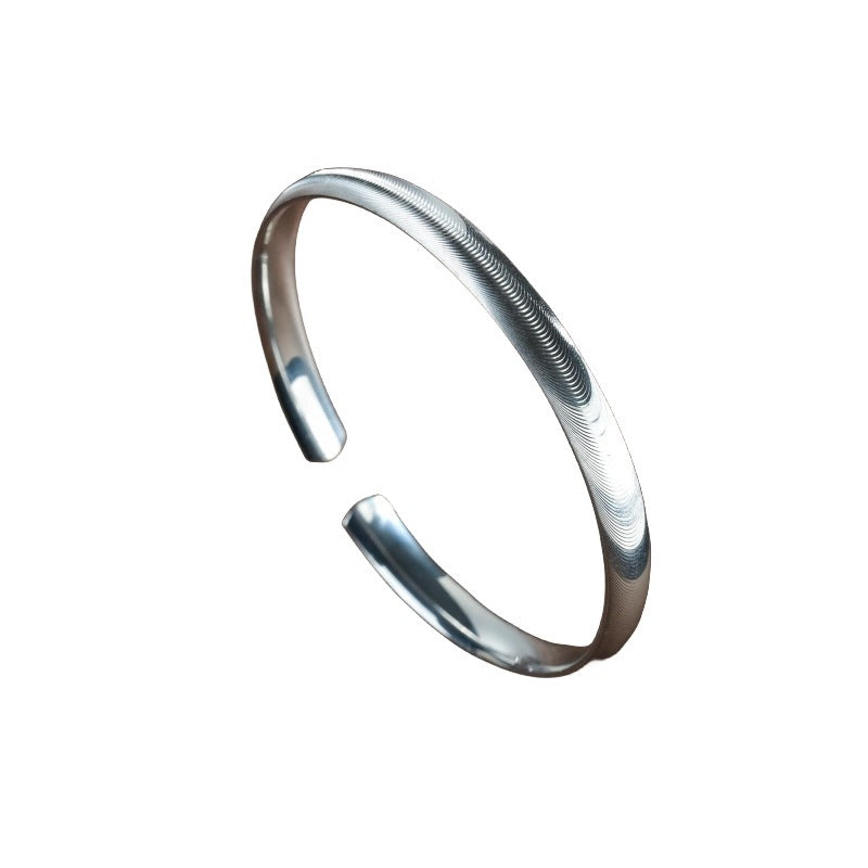 Light Wave Pattern Design Solid Simple Bracelets