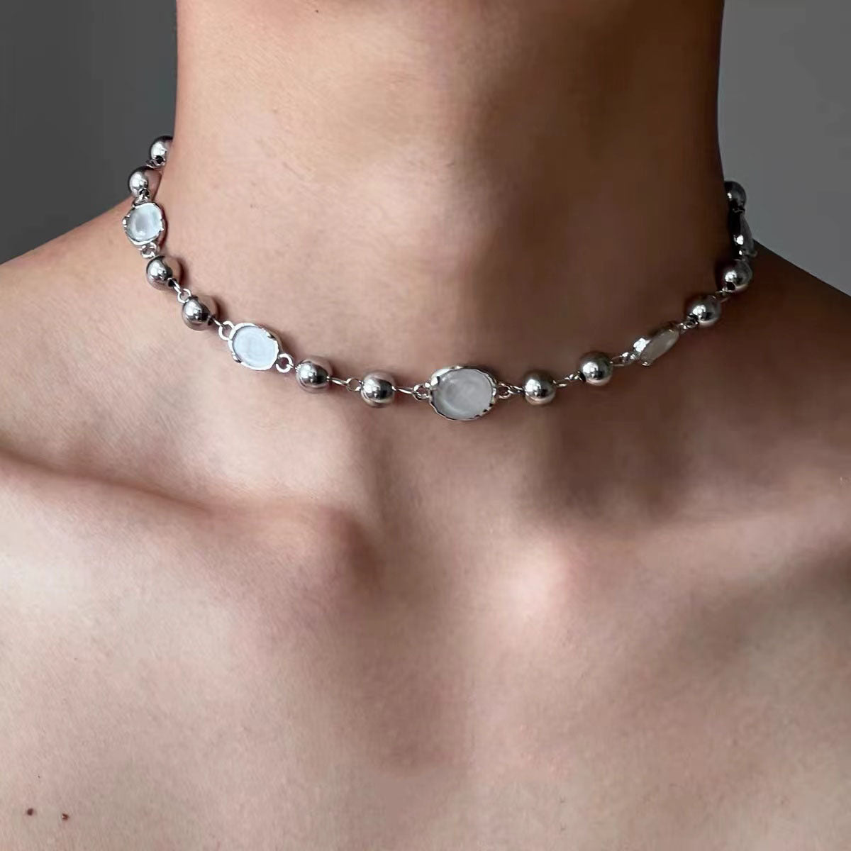 Men's Punk Street High-grade Clavicle Chain Asian Culture Necklaces