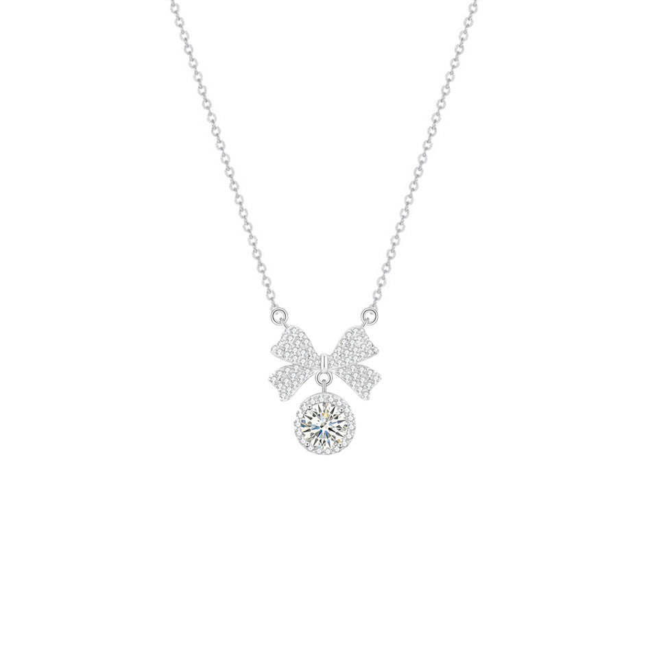 Women's Wild Butterfly Pearl Light Luxury Sweet Necklace