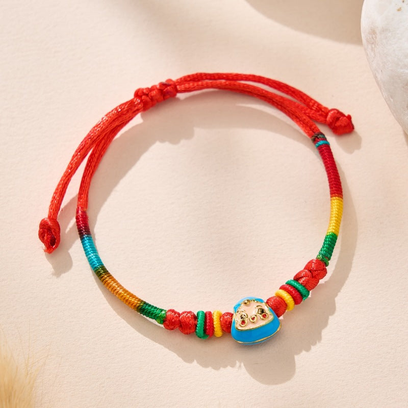 Children's Dragon Boat Festival Colorful Rope Hand-woven May Line Bracelets