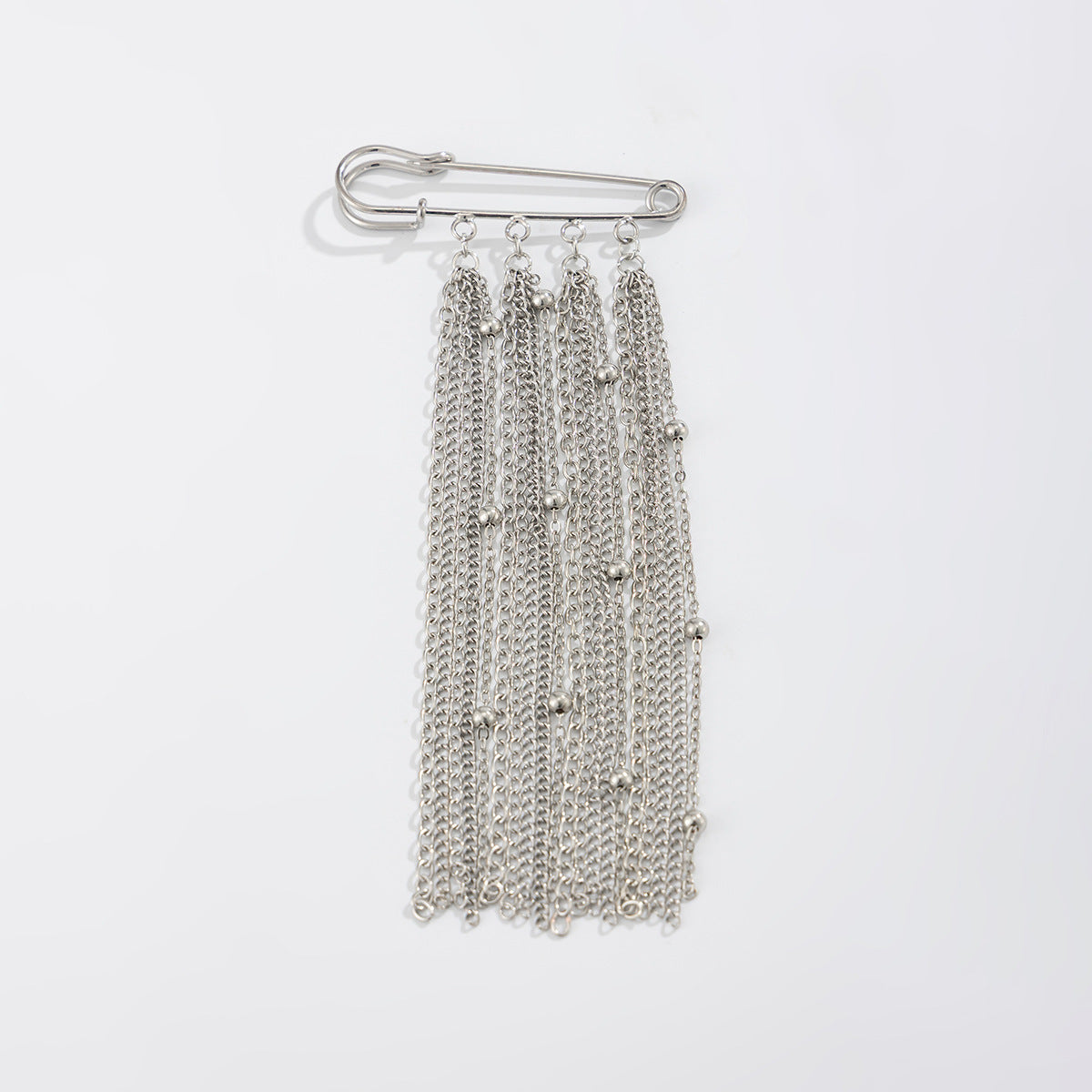 Pin Brooch Design Gravel Rivet Shortened Brooches