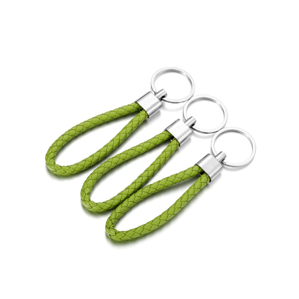 Color Creative Weaving Leather Rope Car Jewelry Accessories