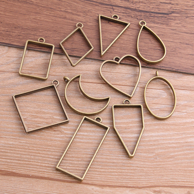 Durable Mixed Geometric Figure Epoxy Mold Jewelry Accessories