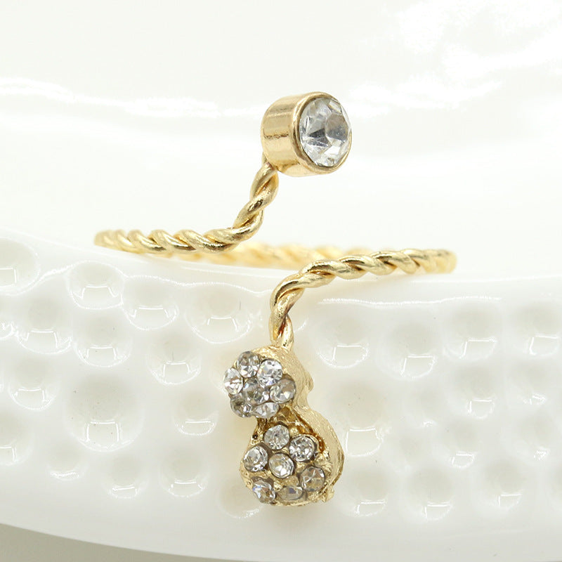 Female Niche High Sense Affordable Luxury Fashion Personalized Cold Rings
