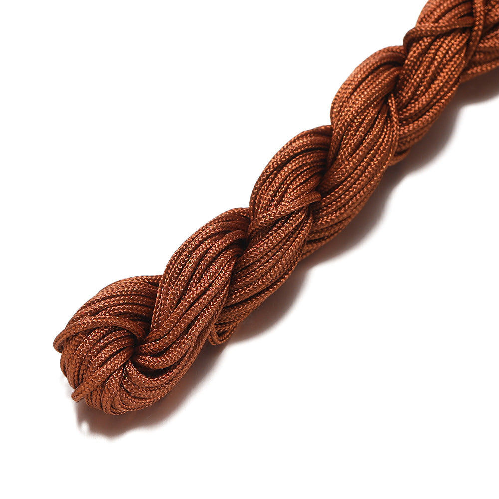 Handmade Braided Jade Strand Red Rope Thread Chinese Knot Hanging Ornaments