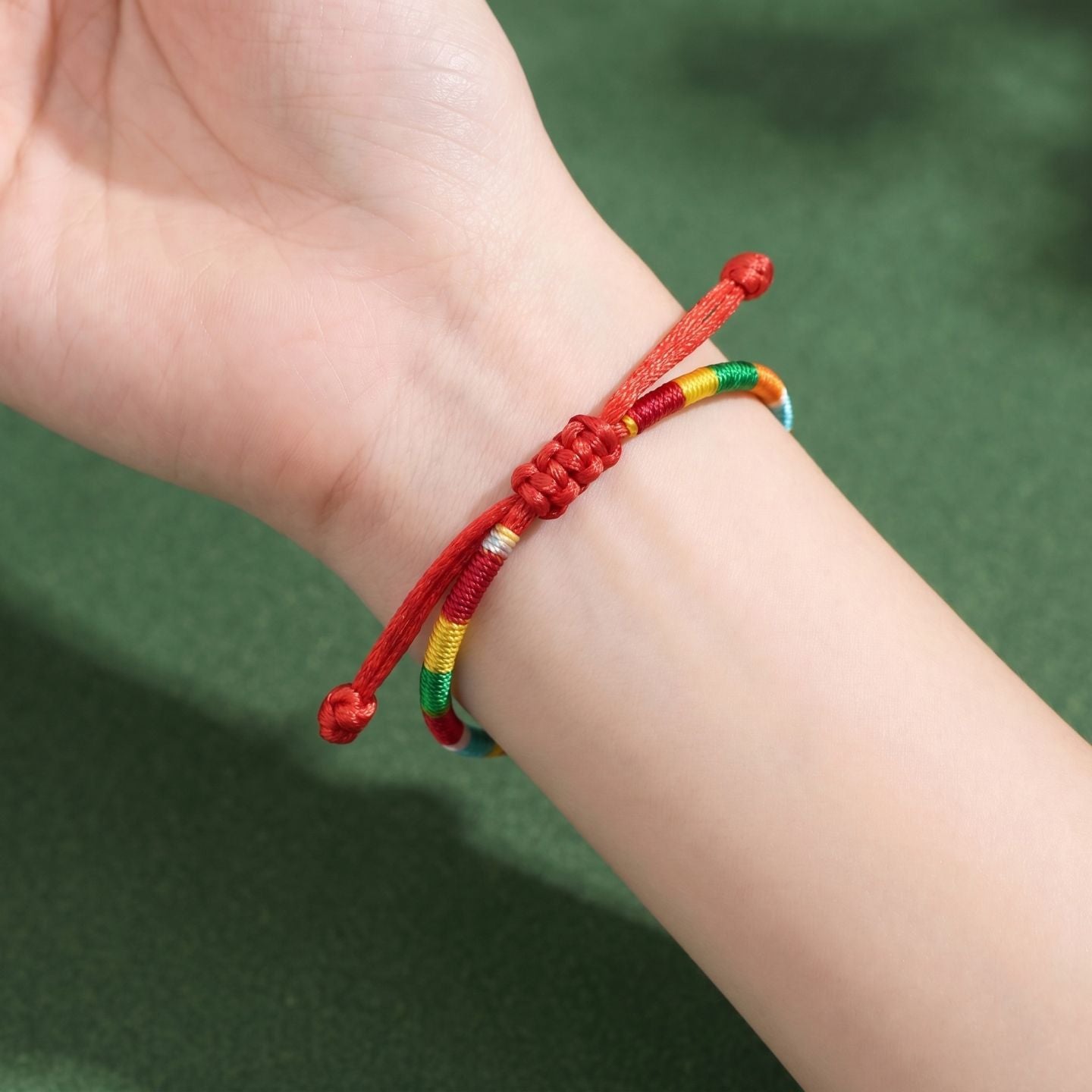 Colorful Rope Hand-woven Adjustable For Blessing Bracelets