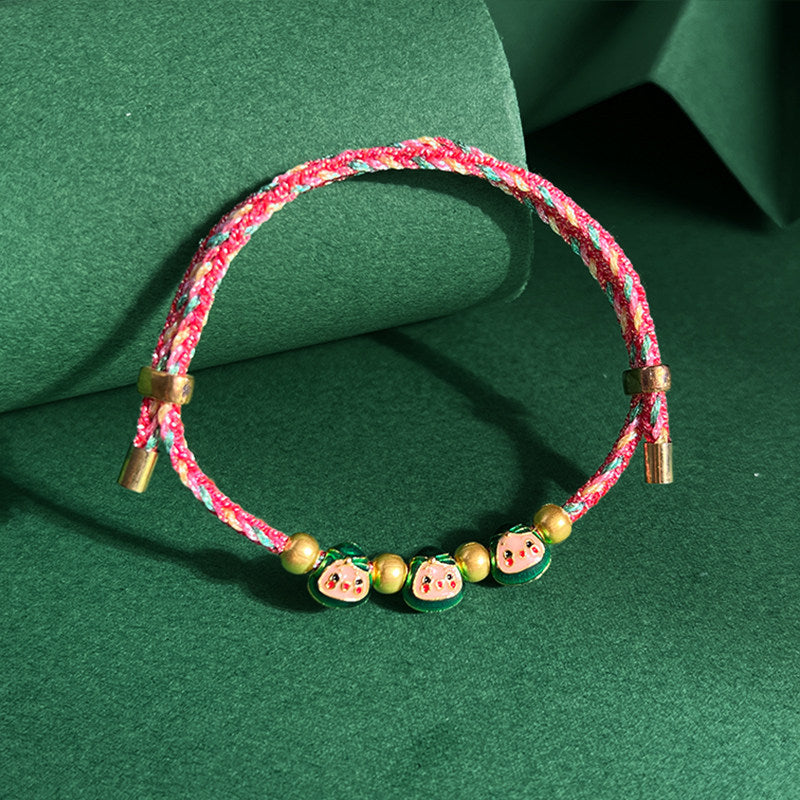 Dragon Boat Festival Colorful Rope Holiday Gift Female Wrist String Bracelet