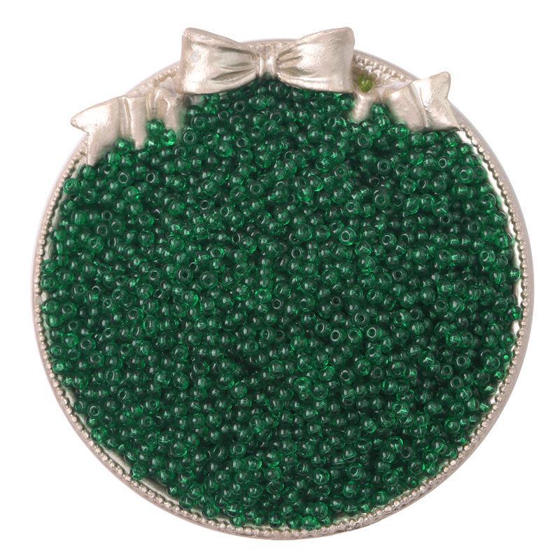 High Quality Transparent Paint Glass Beads Beaded Jewelry Accessories
