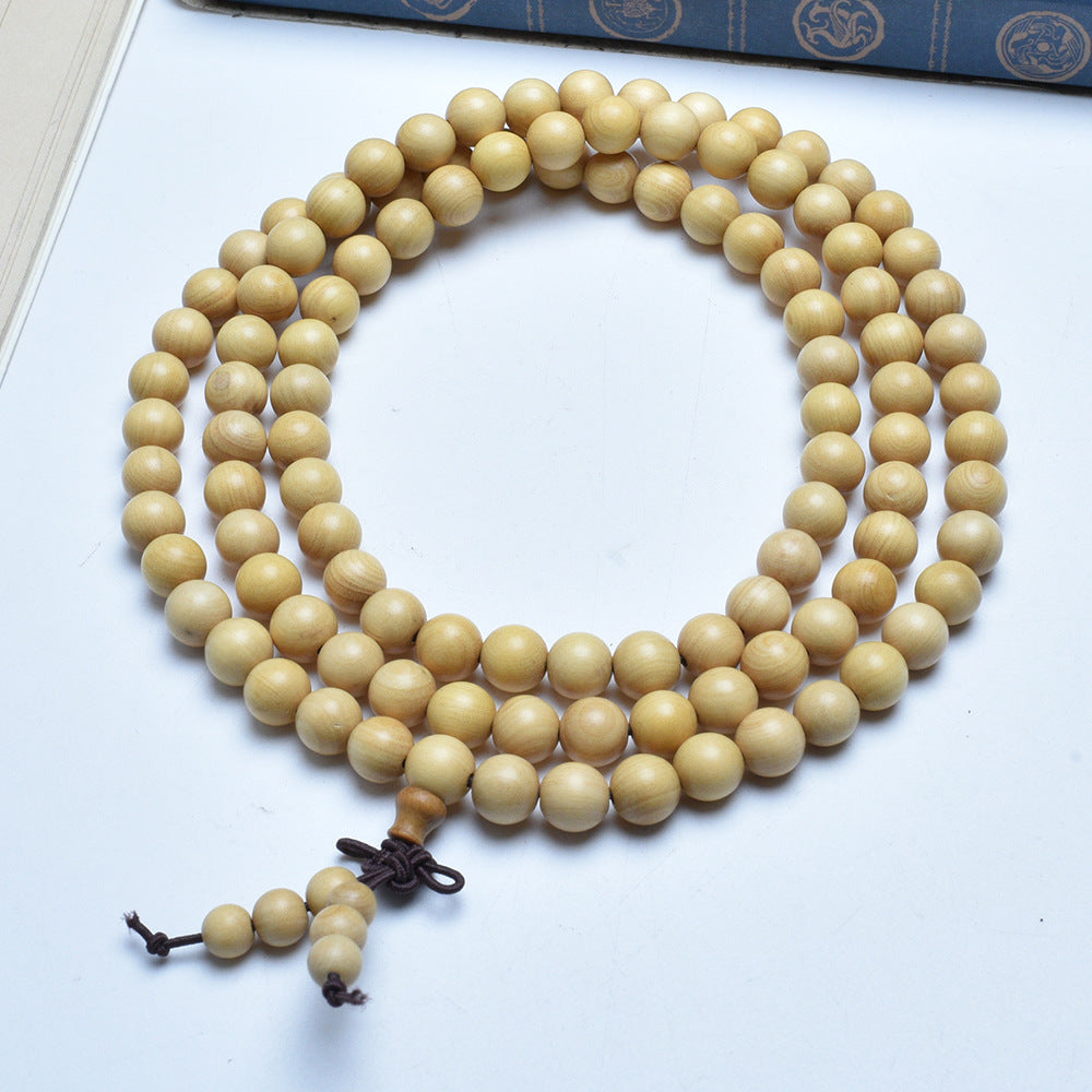 Women's & Men's Authentic Pterocarpus Wood Buddha Beads Batch Bracelet