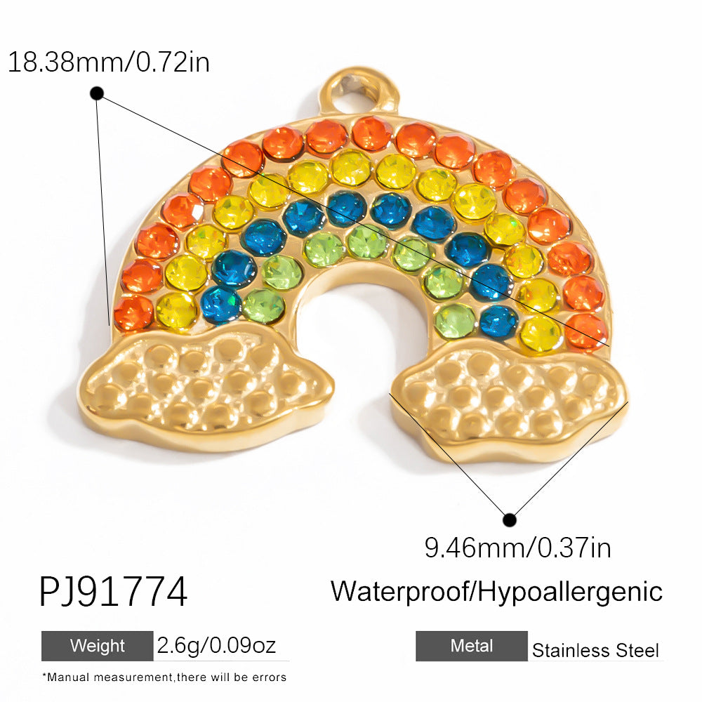Classy Stylish Stainless Steel Gold-plated Design Jewelry Accessories